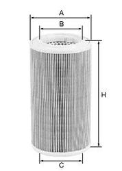 filter vzduchový mann C 17201/3