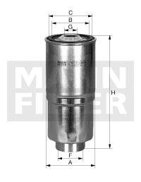 filter paliva mann WK 842/10