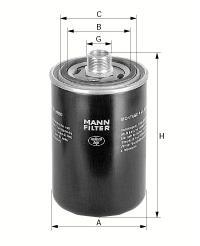 filter olejový mann WD 940/4