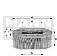 filter vzduchový mann C 2672/1 = C 2686