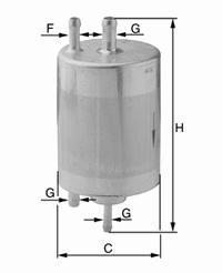 filter paliva mann WK 711/1