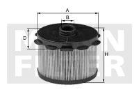 filter paliva mann PU 1021x