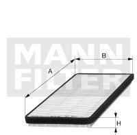 filter peľový mann CU 3855