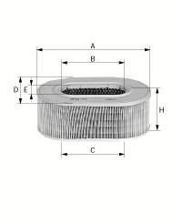 filter vzduchový mann C 3534 = SA 43