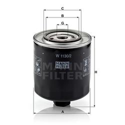 filter olejový mann W 1130/2