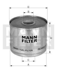 filter paliva mann P 917/2x