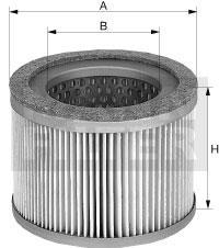 filter vzduchový mann C 715