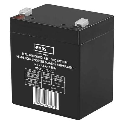 Akumulátor SLA 12V 4,5Ah fast.4,7mm
